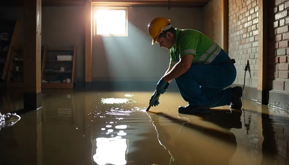 Professional water damage restoration services in Tripoli, WI